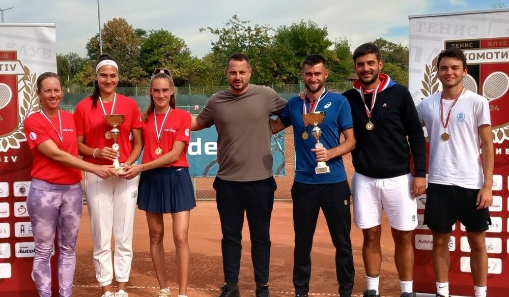 СА при мъжете и Дема при жените станаха шампиони на Държавното отборно първенство по тенис в Пловдив