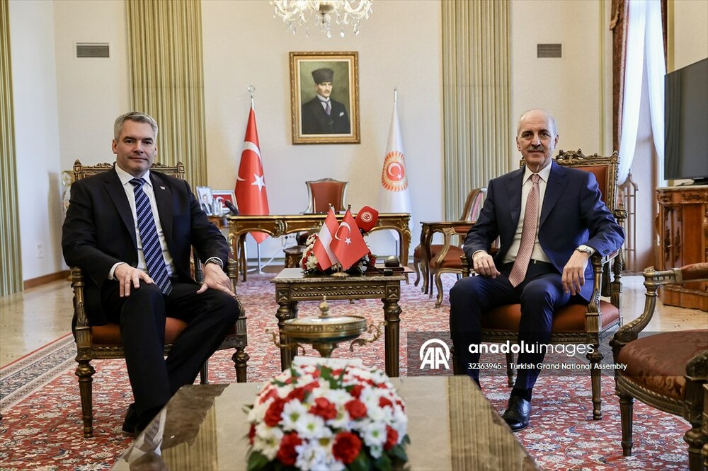 Карл Нехамер и председателят на турския Меджлис обсъдиха палестинско-израелския конфликт
