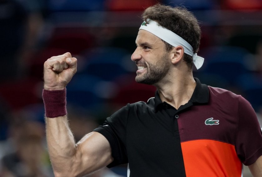 Григор Димитров стартира с победа на турнира по тенис от сериите „Мастърс“ в Париж