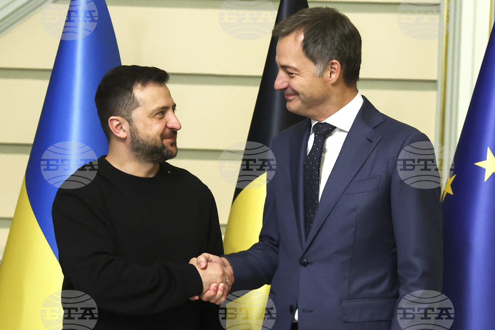 Белгийският премиер увери лично Зеленски, че страната му ще изпрати изтребители Ф-16 на Украйна