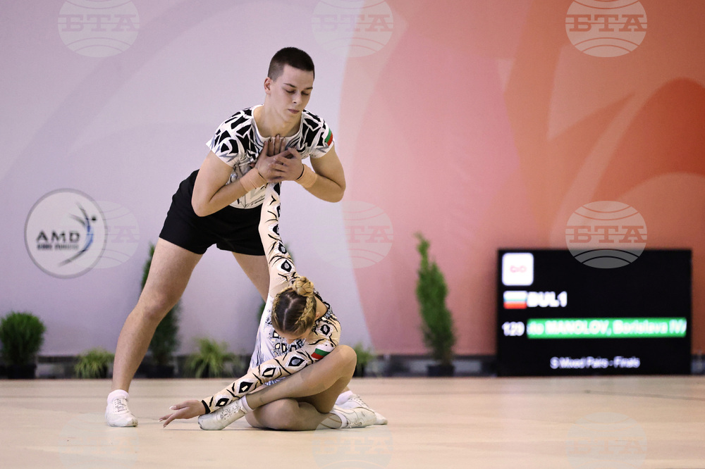 Христо Манолов се класира за финала при мъжете на Световната купа по спортна аеробика в Букурещ