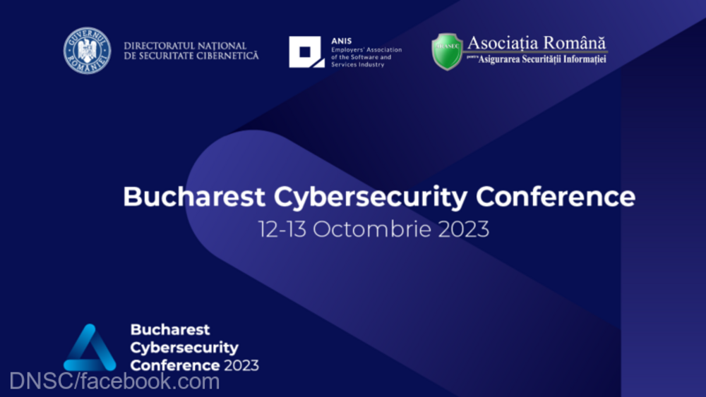 Аджерпрес: „Букурещката конференция по киберсигурност 2023″ ще се проведе на 12 и 13 октомври