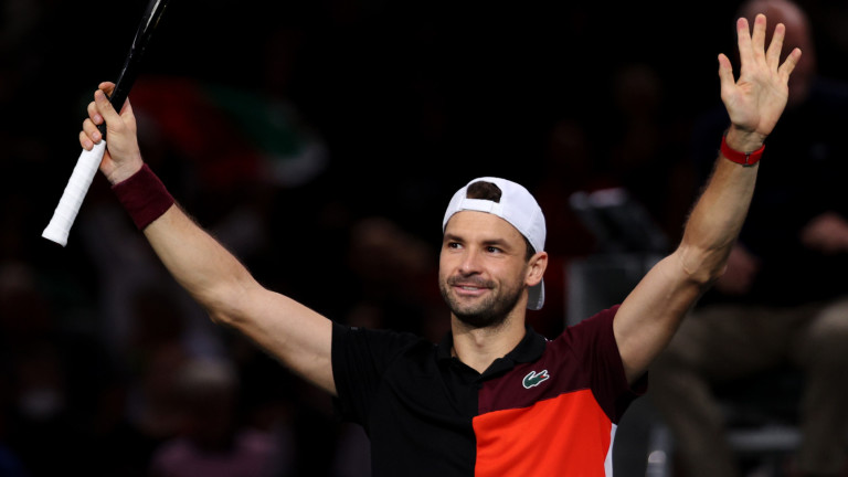 Григор Димитров отстрани Хуркач, стигна полуфинал в Париж и вече е 15-и в ранглистата