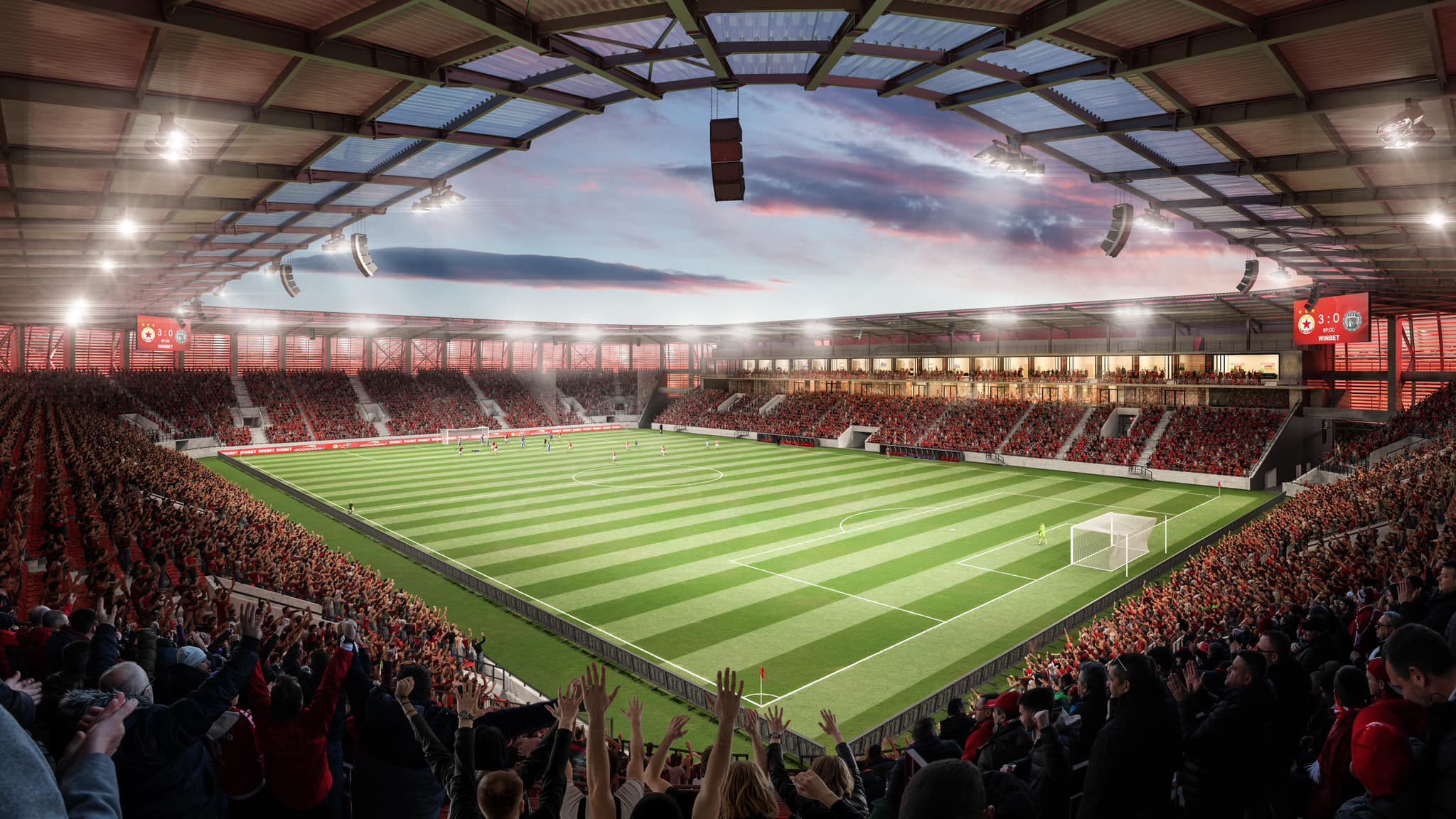 Прекратено е делото срещу новия стадион на ЦСКА