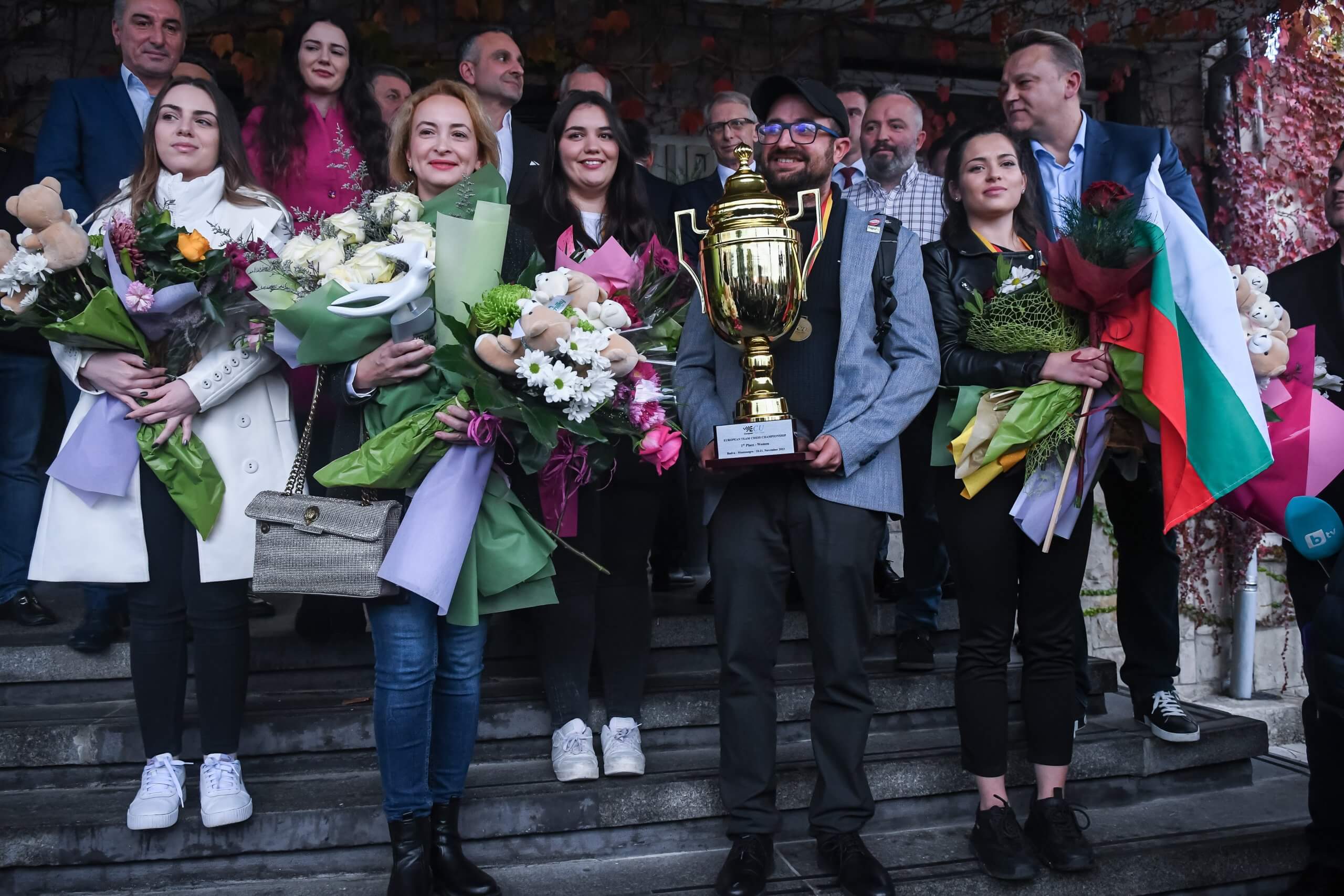 България посрещна шахматните кралици на Европа