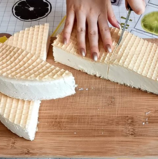 Цяло лято правя сладолед с вафлени кори от 2 съставки за 5 минути и без машина за сладолед