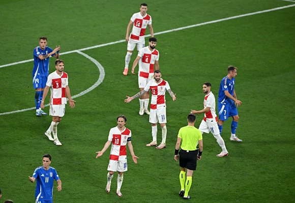 С гол в 98-ата мин Италия изхвърли Хърватия от Евро 2024