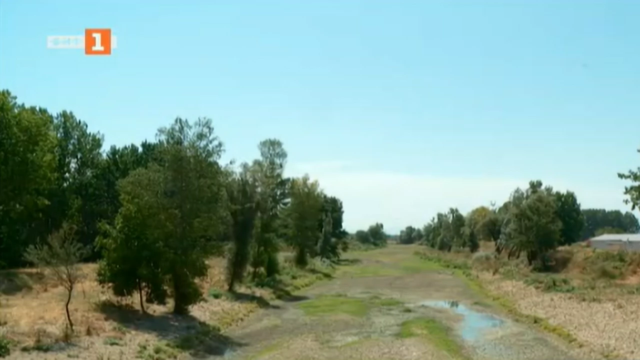 Река Стряма пресъхна напълно в голям участък край Пловдив