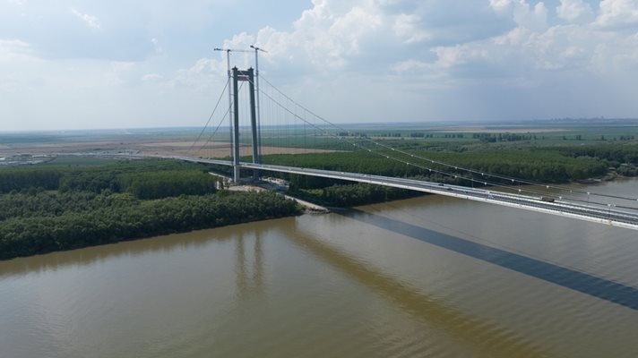 Ниско е нивото на река Дунав