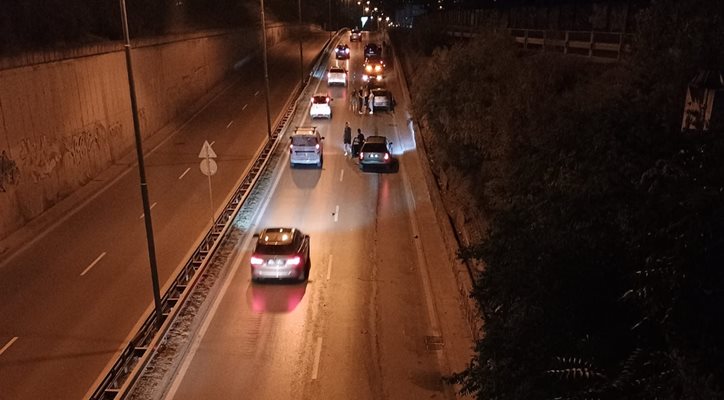 Катастрофа на бул. „Академик Иван Гешов“ в София (Снимки)