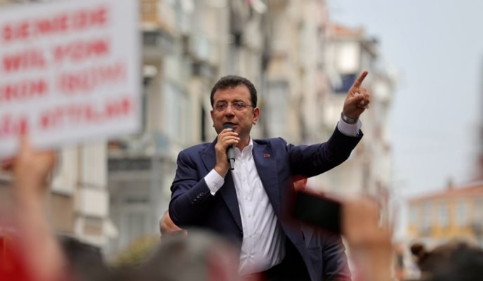 Писмо от Екрем Имамоглу бе прочетено на митинга в негова подкрепа