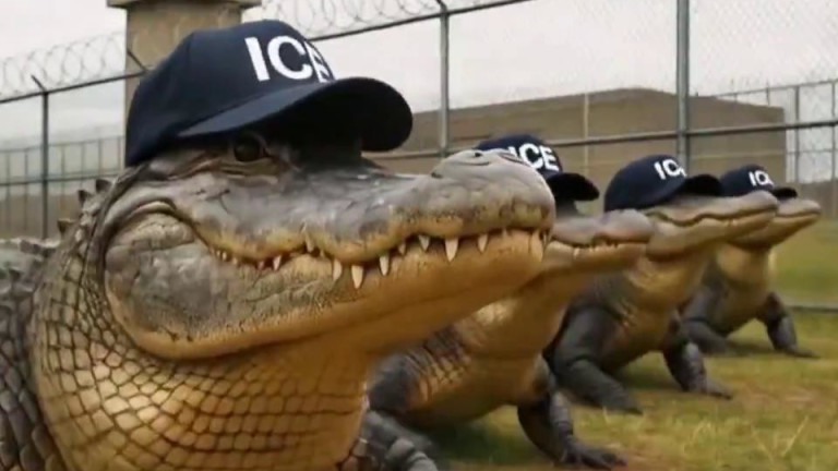 Тръмп открива нов мигрантски център в сърцето на Флорида: „Алигаторският Алкатраз“